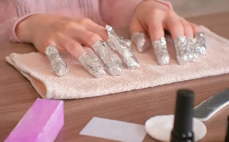 How to Remove Gel Nail Polish Safely at Home