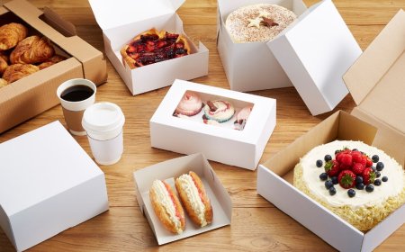Stunning Printed Design Bakery Boxes
