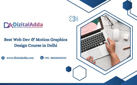 Best Web Dev & Motion Graphics Design Course in Delhi
