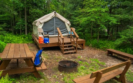 Glamping in the Poconos: Experience the Best of Nature in Style at Blue Mountain Resort