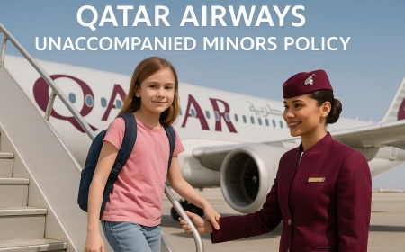Qatar Airways Unaccompanied Minors Policy – Full Guide 2025