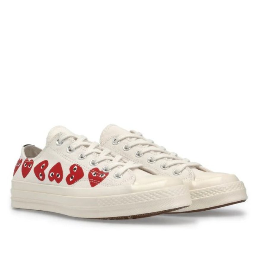 CDG Converse Heat for Street Style
