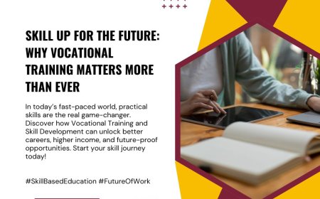 Why Vocational Training and Skill Development Matter More Than Ever?