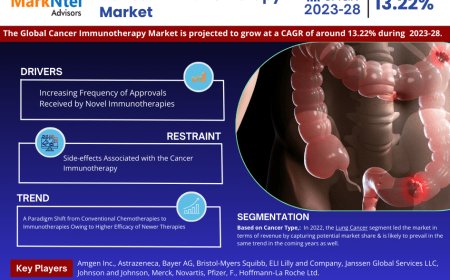 Global Cancer Immunotherapy Market Value and Growth Projections for 2025 - 2030