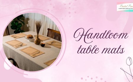 Why Handloom Table Mats Are the Best Sustainable Choice