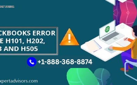 Fix QuickBooks Errors H101, H202, H203, H505: A Guide