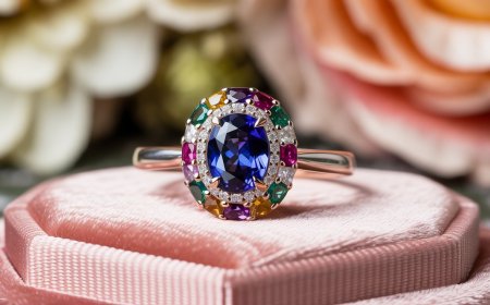The Rise of Colored Gemstones in Halo Engagement Rings for a Bold Statement