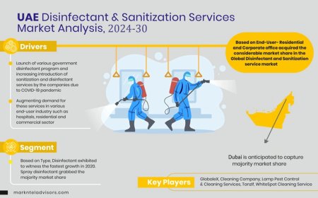UAE Disinfectant & Sanitization Services Industry Report 2024–2030: Growth, Trends & Key Players